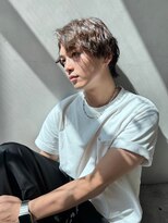 オレロ 国立(olelo)&nbsp;暗めカラー/グランマッシュ/デザインカラー/フェザーパーマ/国立