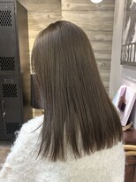 ヲタク 渋谷 代官山 恵比寿(wotaku.)&nbsp;オリーブベージュダブルカラーブリーチなしカラーくすみカラー