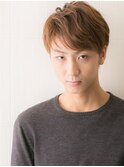 20代30代斜めバング韓国くせ毛風フェザーパーマV南越谷