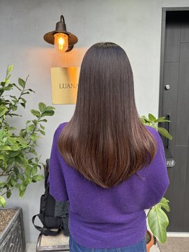 ヘアーリゾート ルアーナ(hair resort LUANA) 髪質改善縮毛矯正