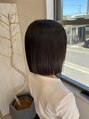 ジェリカヘアー サンフラワー通り(Jlica hair) 毛質に合わせてボブスタイルに!