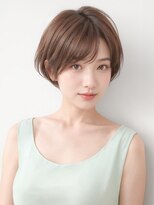 花やの前の美容室 国母店&nbsp;長めバングのエアリーショート