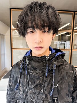 スタートウキョウ 渋谷(STAR TOKYO) 波巻きスパイラルパーマメンズマッシュツイストスパイラルパーマ