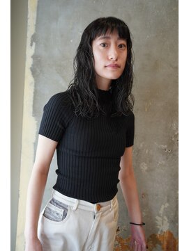 ハマモト ロングパーマ