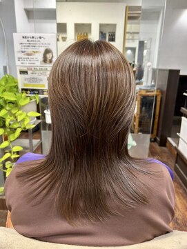 ウィズヘア パティオ店(WITH-HAIR) ミディアムストレート