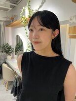 エレン 池袋(ElEn.)&nbsp;ミィディアム/ロング/似合わせカット/結んでも可愛い顔周り