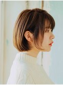 Azuｌe/ショートボブ/ベージュ