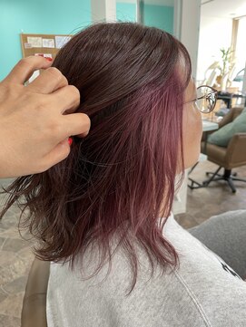 ヘアーディア みどり店(Hair...DiA) バイオレットピンク