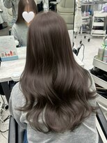 アマトウキョウスマートサロン(AMA TOKYO×Smart Salon)&nbsp;アッシュグレージュ  グレージュ  透明感カラー