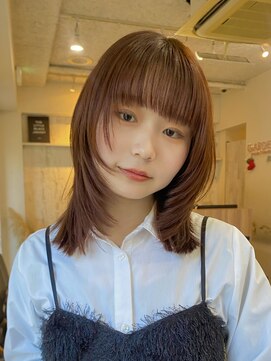 ガーデン 渋谷(GARDEN) ミディアム　レイヤー　フェイスレイヤー　顔周り　似合わせ