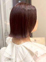 ザビー(THE B)&nbsp;本八幡×ローズブラウン×切りっぱなしボブ