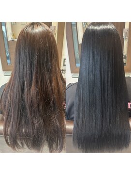 ハートライン(hair bridal Heart Line) メテオカラー