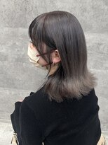 ルイス(L'wis)&nbsp;グレージュ学割U24渋谷ケアブリーチ10代20代インナーカラー小顔