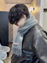 オム ブランシェ(HOMME BLANCHE’) 【Natsuki】テテ風シャドウパーマ