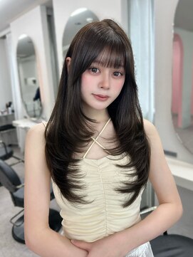 リッカ(LICCA) 〔LICCA AMANE〕中顔面短縮レイヤー/割れない前髪クロスパーマ