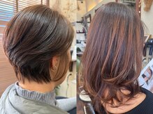 ラフ(RaF*)の雰囲気（ナチュラルな白髪染めとオーガニックカラーで髪と頭皮もケア◎）