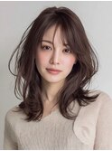 【ブルベ冬40代】垢抜け似合わせミディ×顔型補正×肌映え