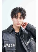 men'shair/波巻きツイストスパイラル/ニュアンスパーマ