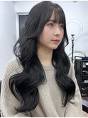大人可愛いヨシンモリ/流し前髪/渋谷/表参道