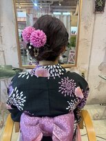 ミーネピンク 行徳(Miene Pink)&nbsp;ヘアアレンジ＊まとめ髪＊浴衣着付☆_Pink行徳駅 妙典駅 浦安駅