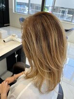 アッシュ 青葉台店(Ash)&nbsp;バレイヤージュミディアムレイヤー