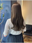アッシュベージュロング【20代/30代/イルミナカラー/髪質改善】