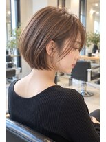 FRAMES 南浦和店【11月6日OPEN（予定）】&nbsp;ショートボブ髪型20代30代40代前髪あり前髪なし面長丸顔南浦和
