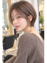 FRAMES 南浦和店【11月6日OPEN（予定）】&nbsp;ショートボブ髪型20代30代40代前髪あり前髪なし面長丸顔南浦和