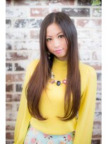 グラスヘア(Grous hair) 上品☆モテ愛され☆Aラインフローストレート