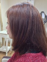 フェリシータ 総持寺店(felicita)&nbsp;ピンクアッシュが大人かわいい♪つやつやミディ☆