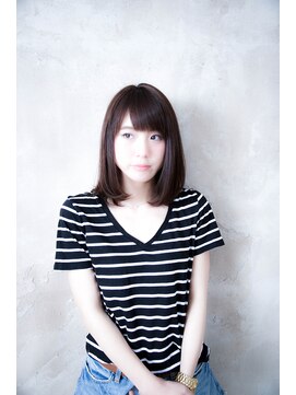 シュシュサロンドクワフュール(chouchou Salon de coiffure) ストレートボブスタイル