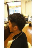 大人の男の刈上げです。