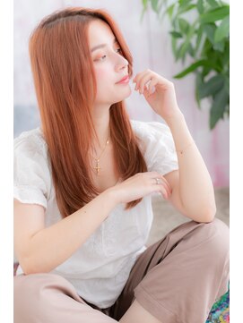 ヘアアンドビューティー ミック(Hair & Beauty miq) 甘カラーで外国人風♪派手めラブロングb