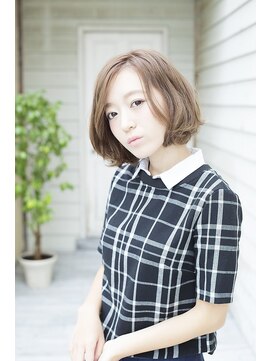 ヘアーズ ロッソ テラス(hair's ROSSO TERRACE) 【鶴見】大人かわいい マッシュ ショート ボブ☆[30代40代50代]