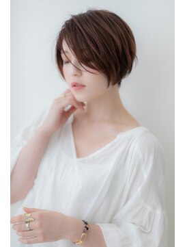 カバーヘア ブリス 戸田公園西口店(COVER HAIR bliss) ニュアンスカラーの小顔ハンサムショートY戸田公園30代40代50代