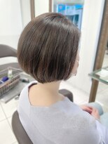 アッシュ 高円寺店(Ash)&nbsp;キラ水でツヤサラ♪まんまるショートボブ★★