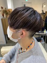 エル(EL by green)&nbsp;【MITSU】ラベンダーシルバー×ナチュラルマッシュ