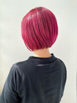 ヘアーアンドスパ フェリーチェ ミチ 野田屋町店(HAIR&SPA felice MICHI) 【feliceMICHI島田和也】ビビットピンクカラー