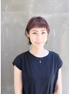 カエルムアヴェダ(CAELUM AVEDA) ウルフにつくるショートスタイル