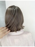 【Lee大阪店】スウィング 外ハネ♪グレージュカラー/新出奈津樹