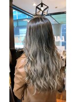 ラフ 難波店(LAFF)&nbsp;#黒髪#ボブルフ#ネビージュ#小顔#ワンレン