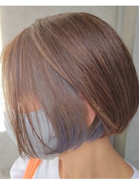 カナタバイフィール 西荻窪(CANATA by feel) ミニボブ【インナーカラー】