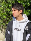 サーフカール/フェザーパーマ/ブルーブラック/北習志野