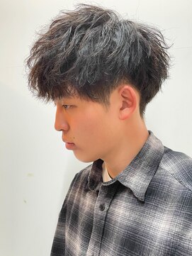 ルックグッドストア(LOOK GOOD STORE) センターパートツイストスパイラル韓国マッシュサイドパート元町