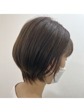 アールモンドヘア新世界 【北見】#ショートボブ#ボブ#ショートスタイル