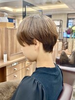ユキオ オブ ヘアー(YUKIO of Hair) 20代30代40代小顔ハンサムショートアッシュブルーブラック
