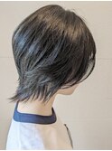 20代30代大人ショートボブｘ小顔ウルフカット丸みショート