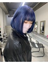 セレーネヘアー キョウト(Selene hair KYOTO) ネイビーブルー