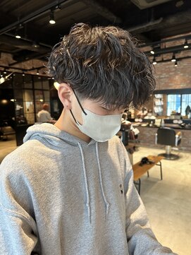 オーガニック アトリエ 大宮(organic+atelier) ツイストスパイラルパーマ メンズ マッシュ ツイスパ ツイスト