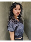 洗練された印象のlongperm